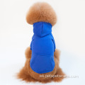 Sudaderas con capucha baratas cómodas calientes del perro del paño grueso y suave de siete colores